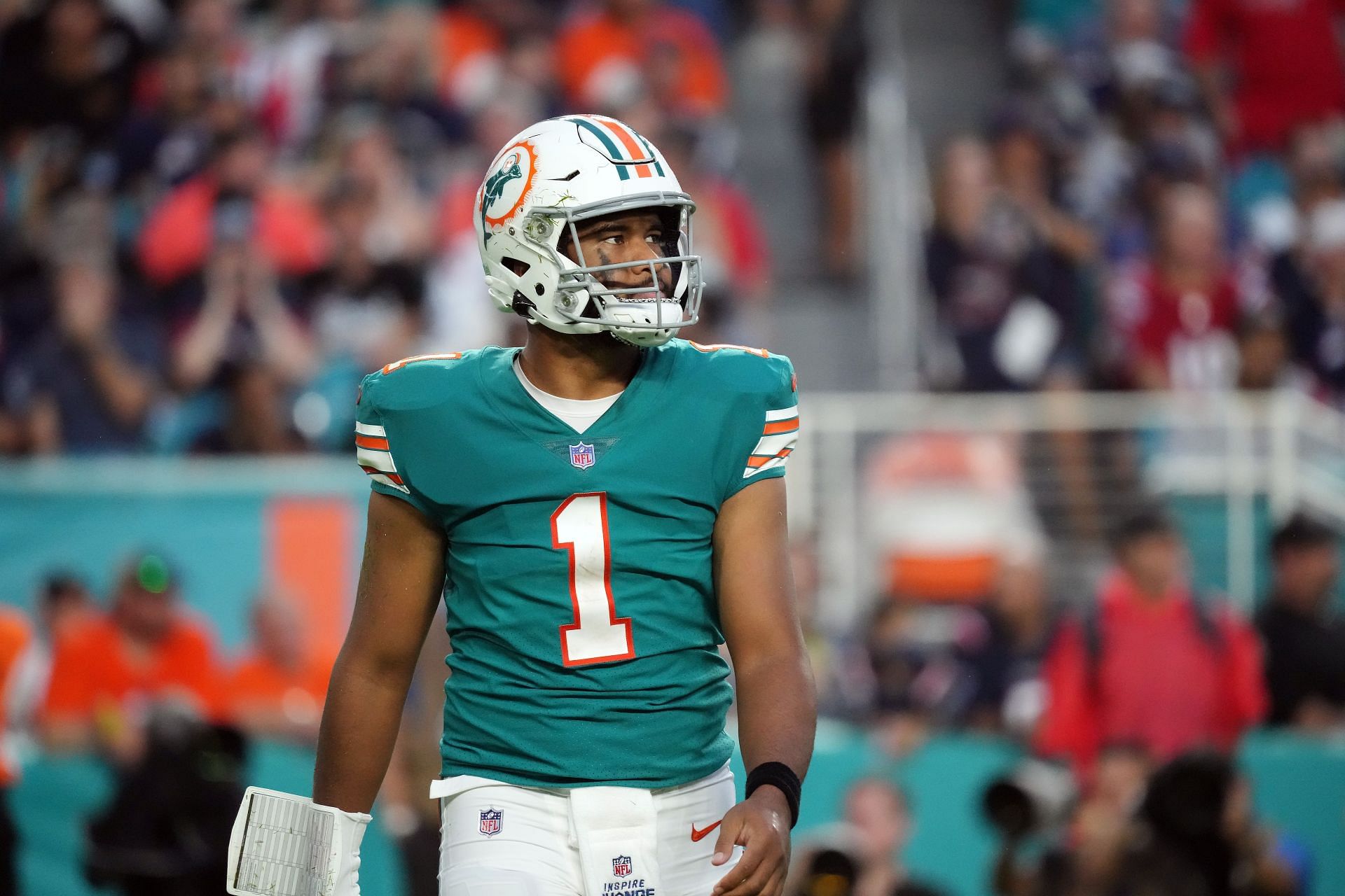 Miami Dolphins quarterback Tua Tagovailoa