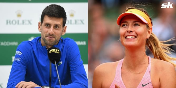 Throwback to when Novak Djokovic paid homage to Maria Sharapova after she announced her retirement in 2020