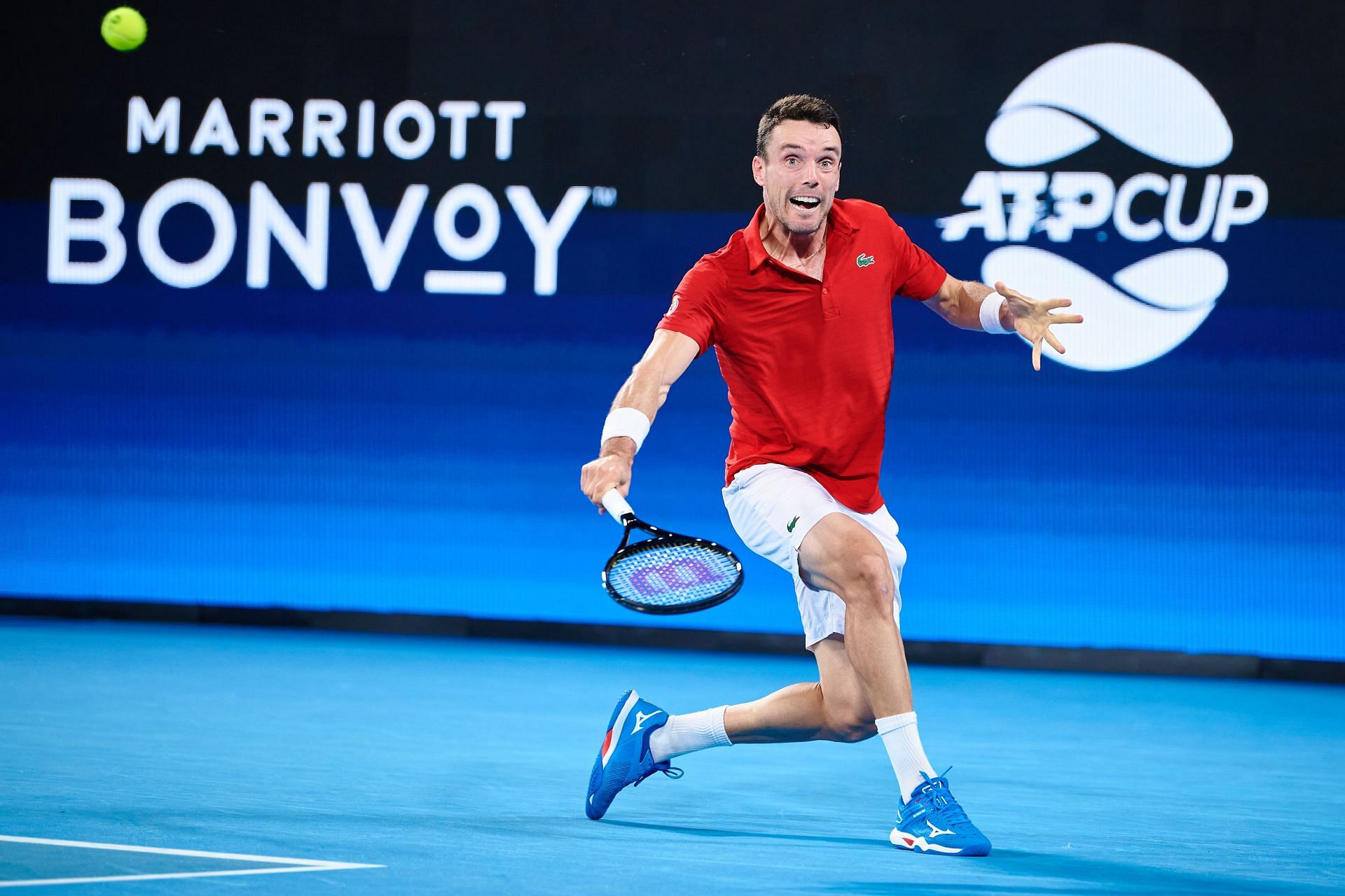 Bautista Agut is the second seed in the tournament