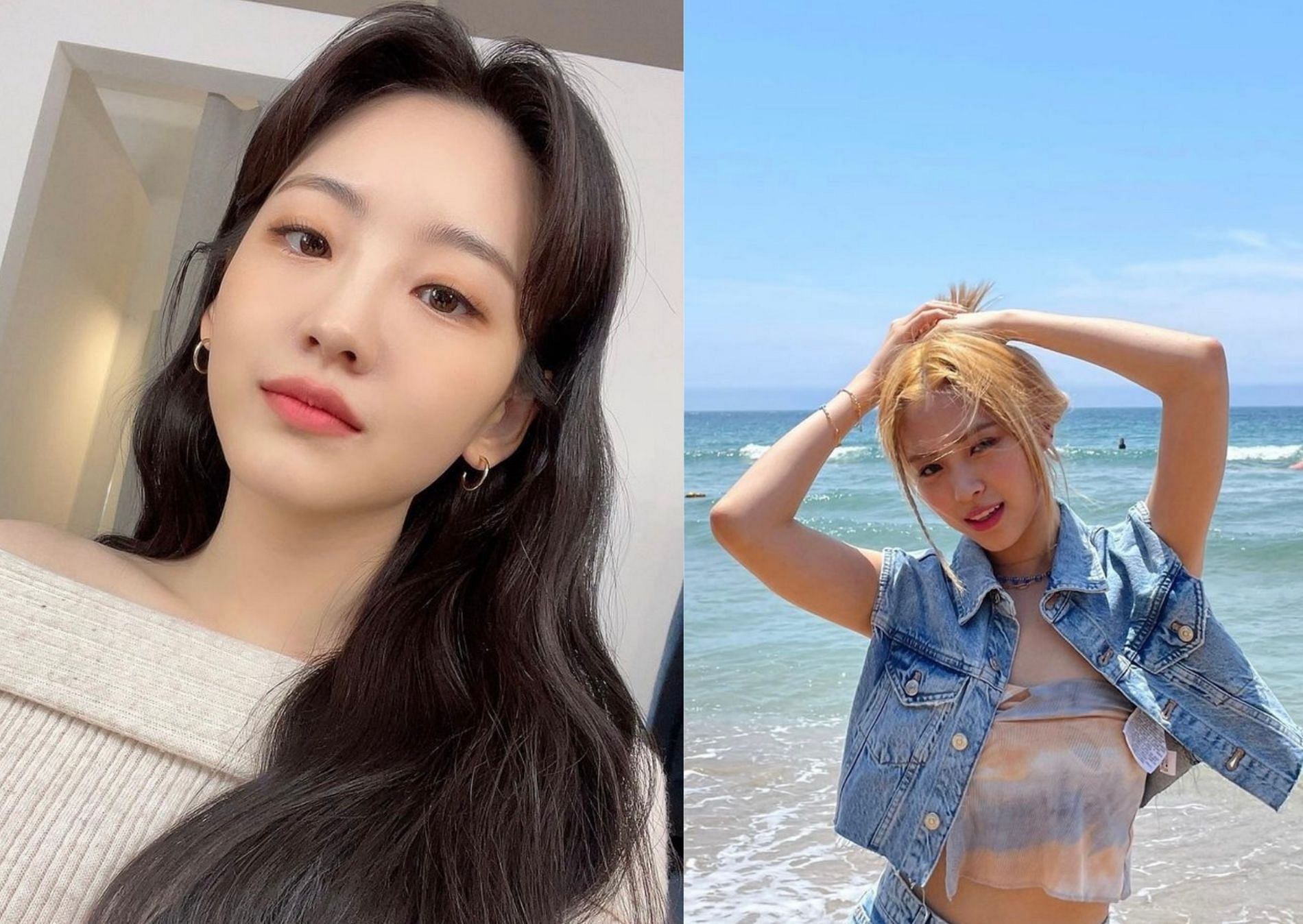 A still of the K-celebrities (Images via Instagram/@itzy.all.in.us/@yihyun_1208)