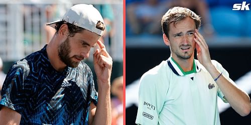 Daniil Medvedev called Maxime Cressy's playing style boring during the Australian Open