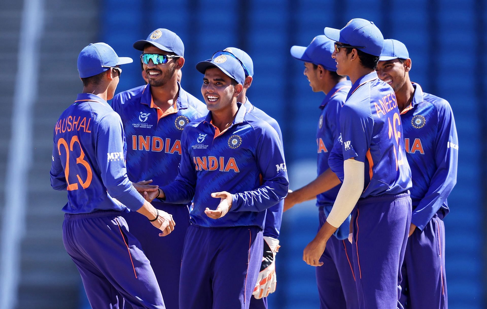 The India U19 cricket team in action (Image Courtesy: www.bcci.tv)