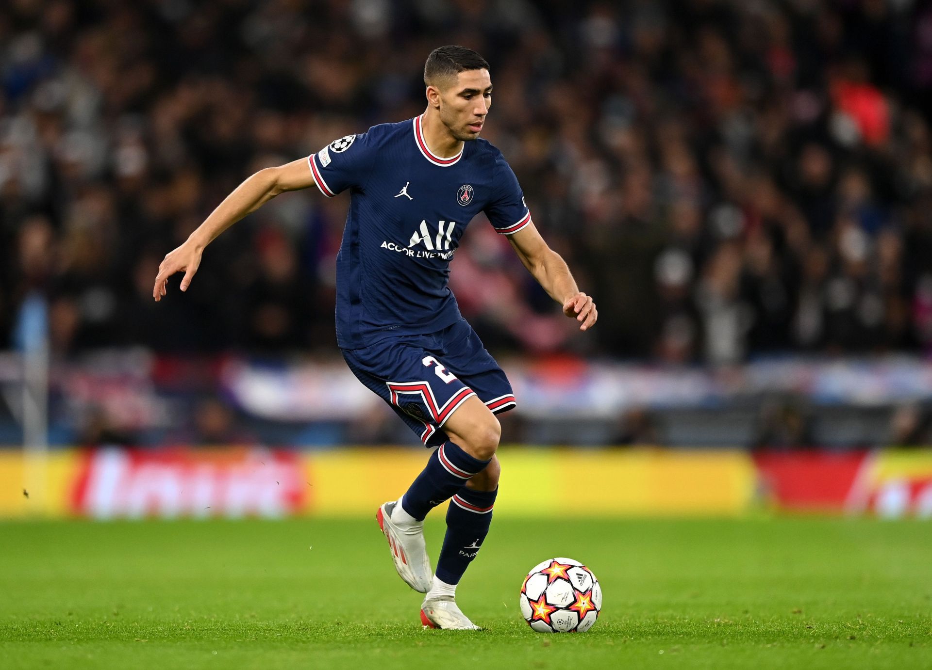 Achraf Hakimi has impressed since joining Paris Saint-Germain last summer