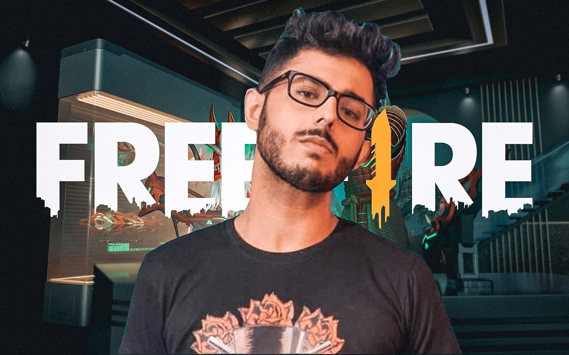 CarryMinati reacts to Free Fire&#039;s ban in India (Image via Sportskeeda)