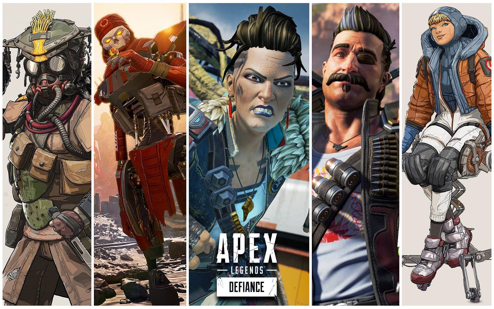 Some of the best legends for Control mode in Apex Legends (Image via Sportskeeda)