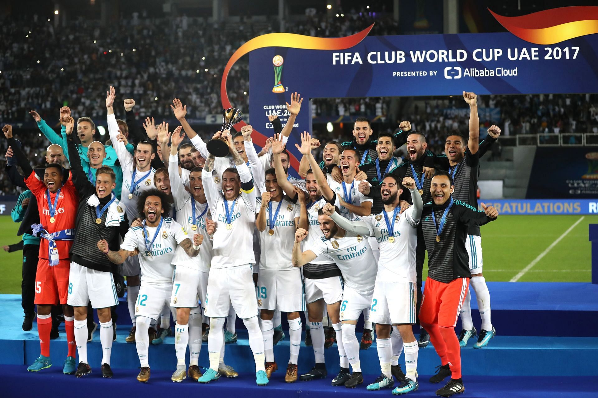 Real Madrid have a 100% record in the finals of the competition