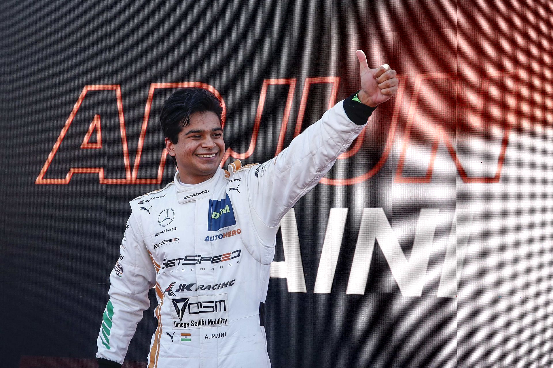 Indian racer Arjun Maini. (PC: Arjun Maini)