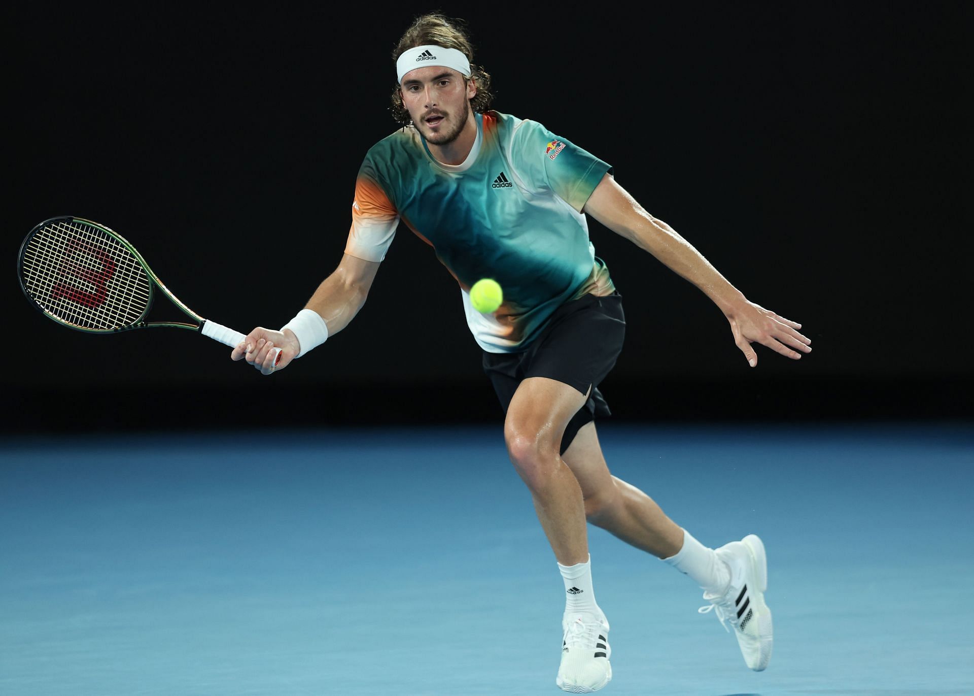 Stefanos Tsitsipas at the 2022 Australian Open