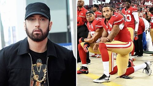 NFL nixed Eminem's plans to kneel for Colin Kaepernick 