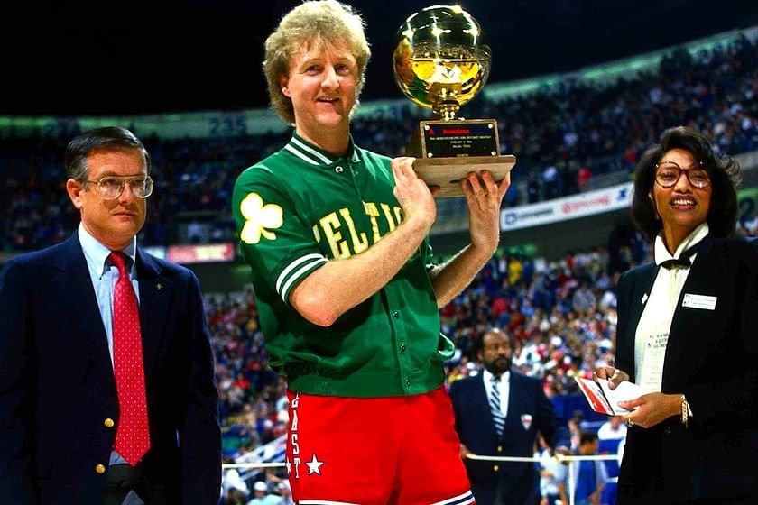 Larry Bird Shoots 3-Pointer - Boston Celtics History