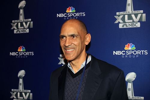 Super Bowl XLVI Broadcasters Press Conference - Tony Dungy