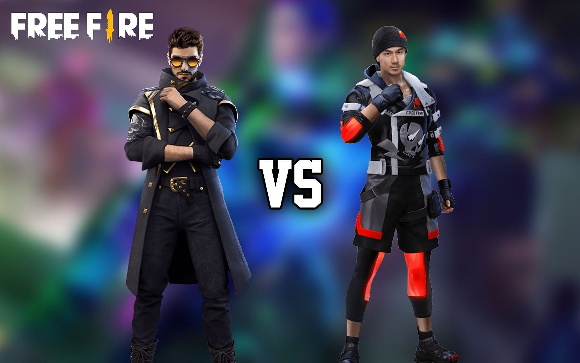 One of these Free Fire characters is better than the other in Free Fire&#039;s Clash Squad mode (Image via Sportskeeda)