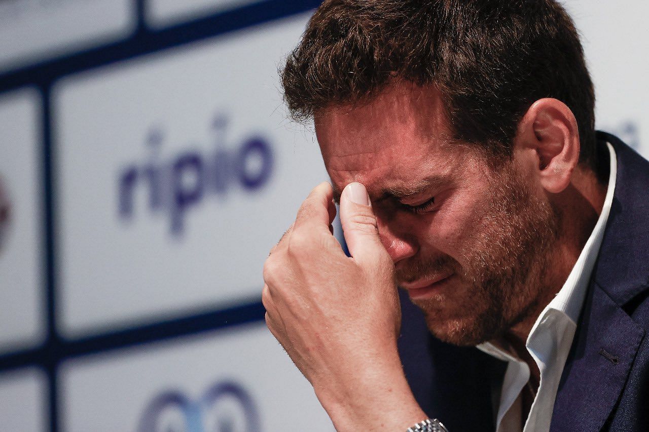 Del Potro disclosed earlier on Saturday that he was close to ending his tennis career (Source: SportsCenter)