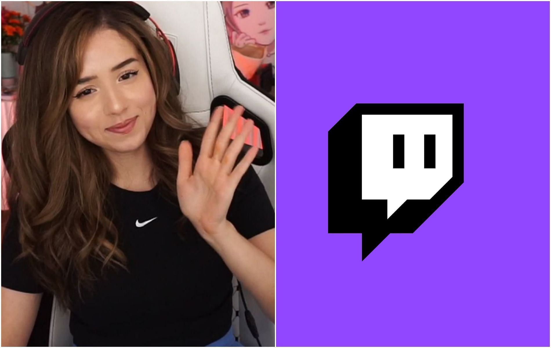 Pokimane made her huge announcement today that she&#039;s going to stay with Twitch (Image via Sportskeeda)