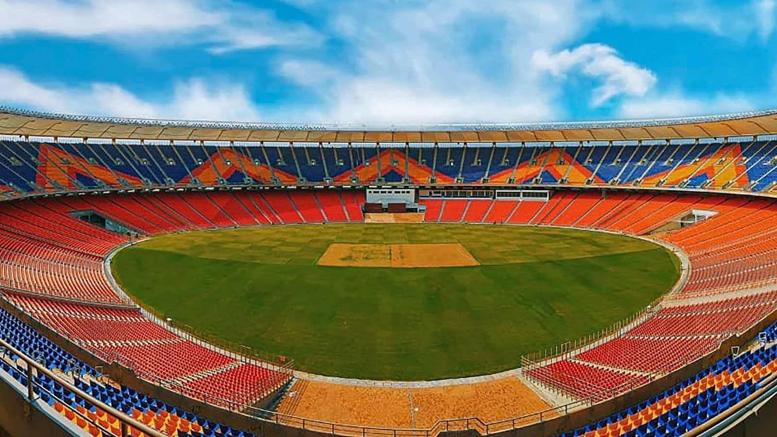 The Narendra Modi Stadium in Ahmedabad is the world&#039;s largest cricket stadium, with a seating capacity of over 1 Lakh.