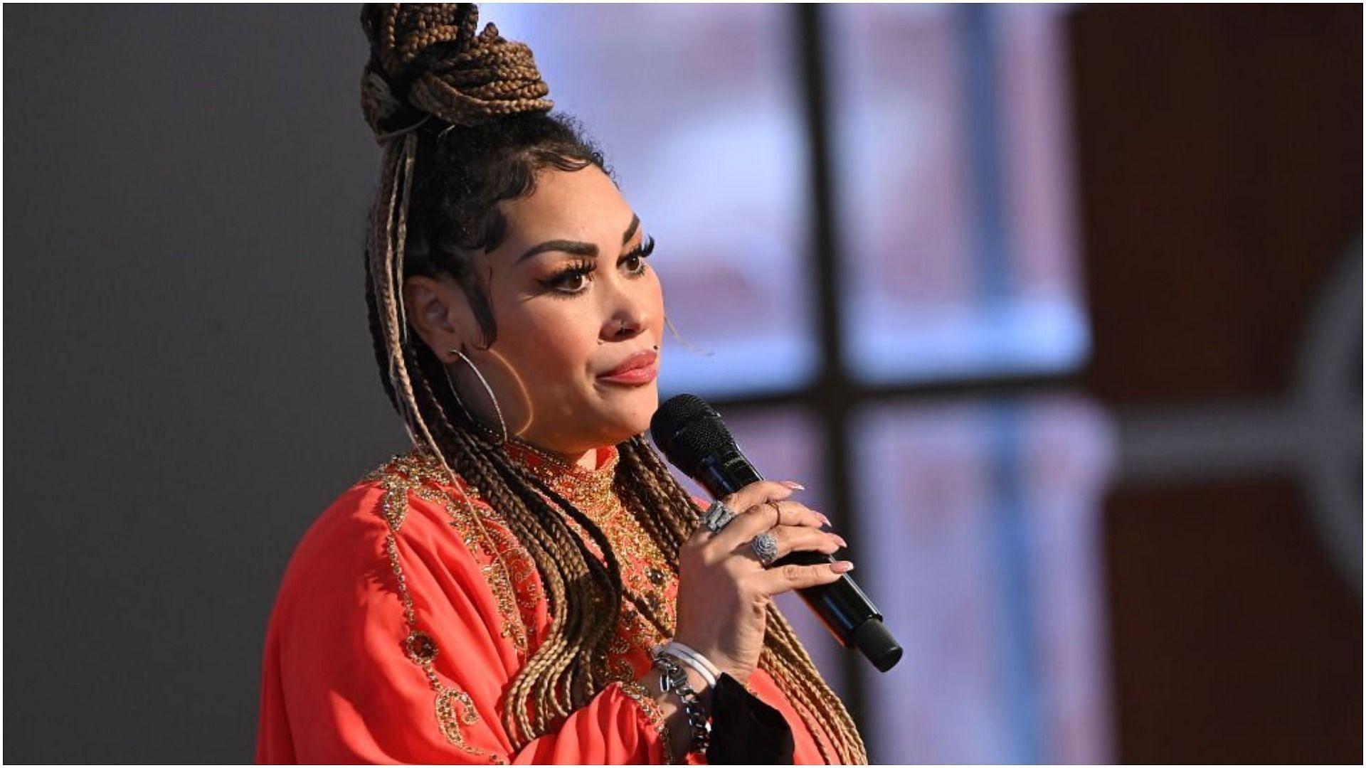 Keke Wyatt has recently announced her eleventh pregnancy (Image via Getty Images/Paras Griffin)
