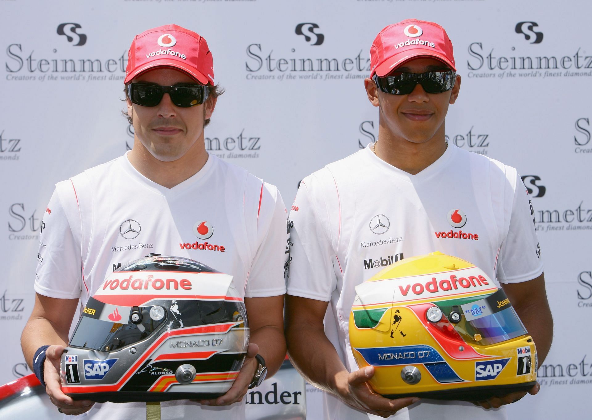 The 2007 Monaco Grand Prix was the first flashpoint in Fernando Alonso (left) and Lewis Hamilton&#039;s (right) tumultous relationship at McLaren
