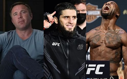 Chael Sonnen (left), Islam Makhachev (middle), Bobby Green (right) [Image credits: @sonnench, @islam_makhachev, and @bobbykinggreen]