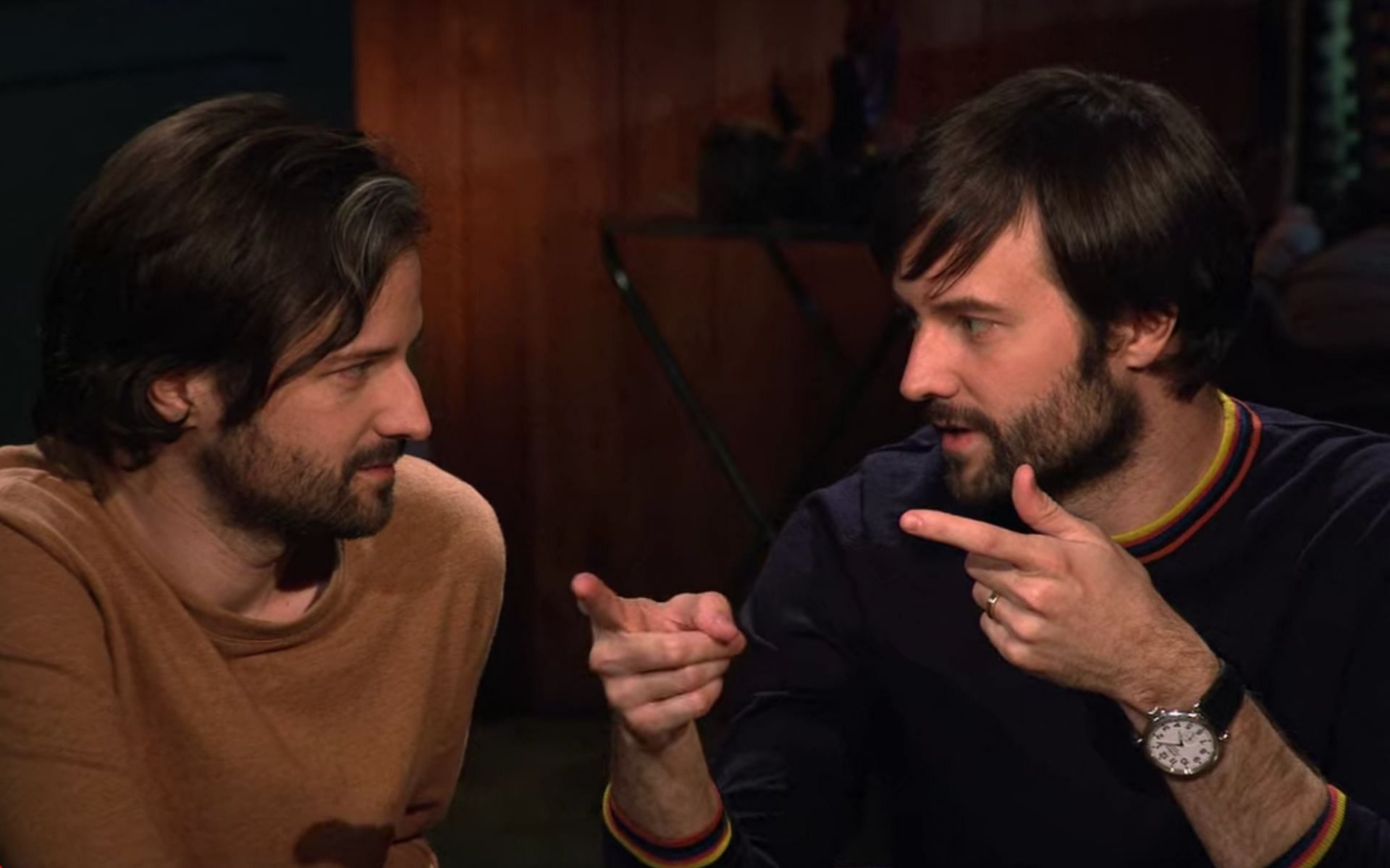 Matt and Ross, the Duffer brothers, creators of Stranger Things (Image via Netflix)