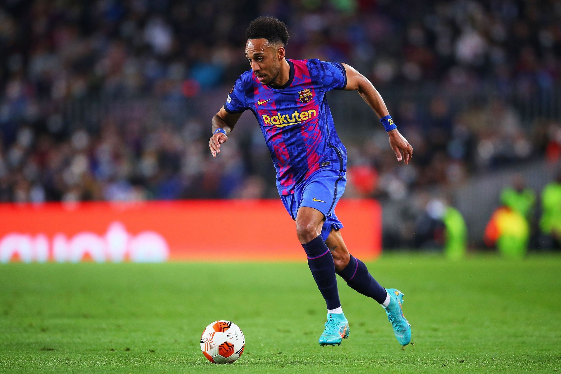 Aubameyang left the Gunners and joined Barcelona in the January Transfer window