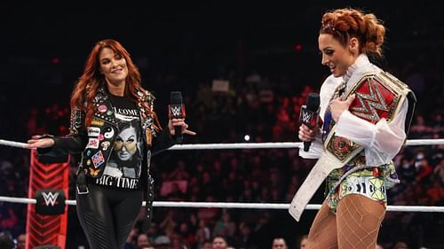 The two superstars face off this Saturday at Elimination Chamber.