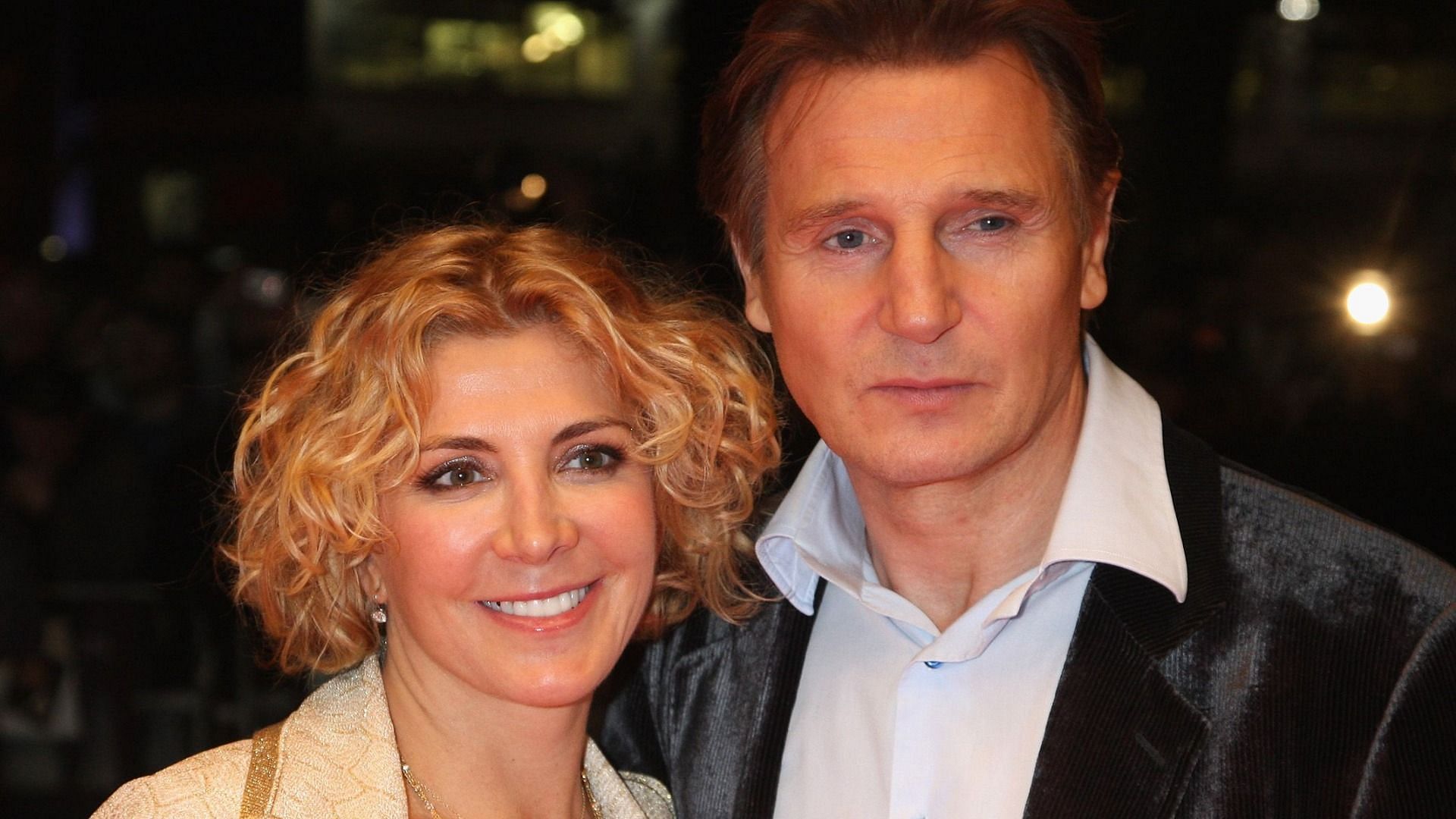 Liam Neeson and Natasha Richardson (Image via Chris Jackson/Getty Images)