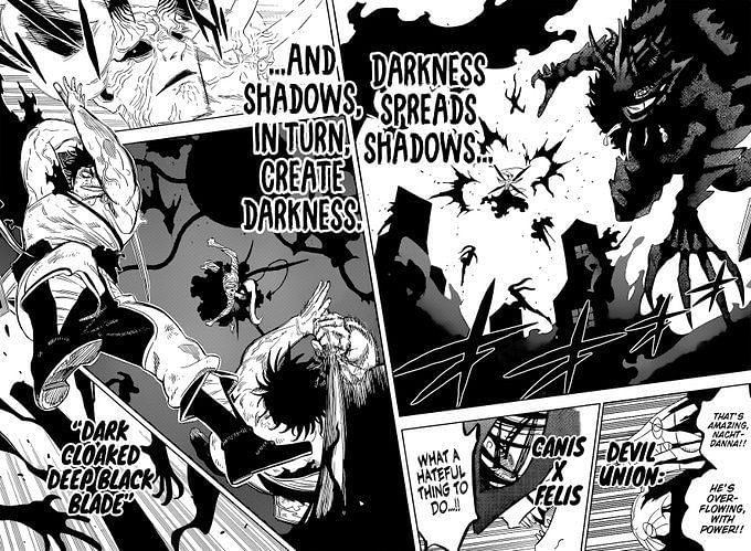 Black Clover chapter 324 reveals a new form of Lucifero, Yami and Nacht ...