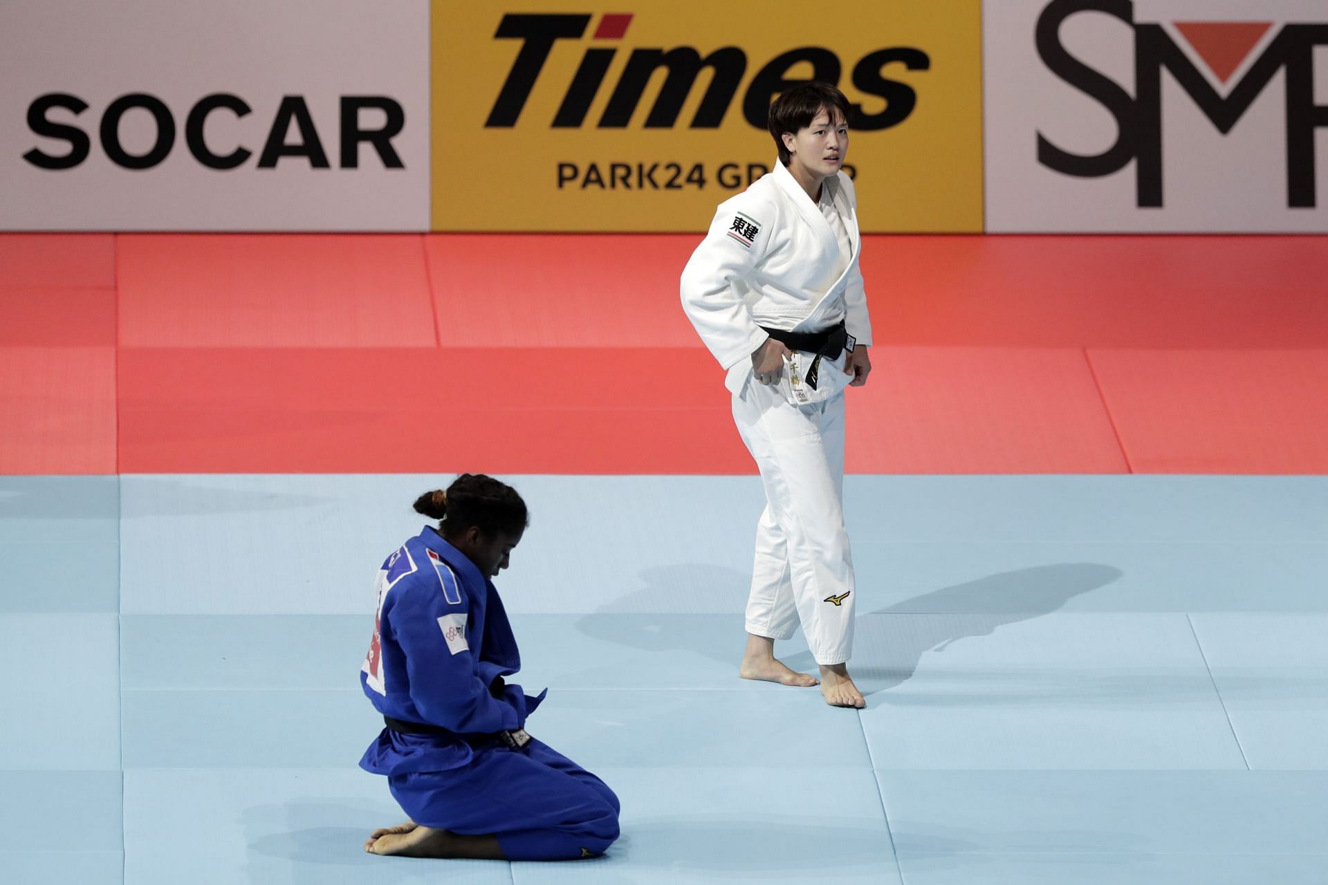 Action from the World Judo Championships