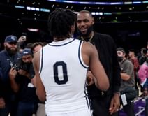 "If I can play with my son, I'd love to do that" - LeBron James on his goal to play with son Bronny James, reassures his current focus on LA Lakers remains unaffected