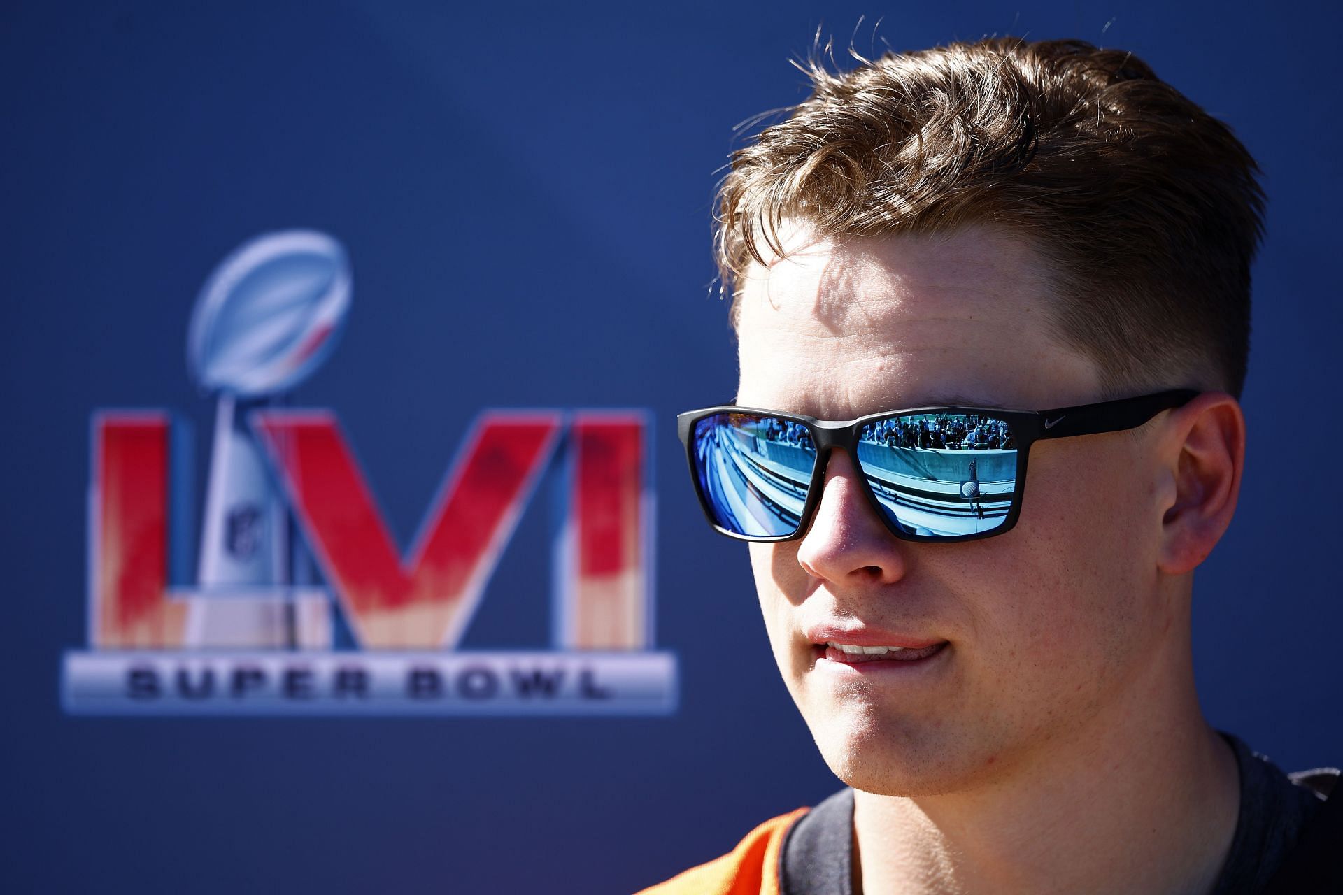 Super Bowl LVI - Cincinnati Bengals Practice & Media Day