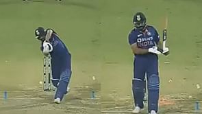 [Watch] Rohit Sharma gets clean bowled by Lahiriu Kumara's slower one in 1st India vs Sri Lanka T20I