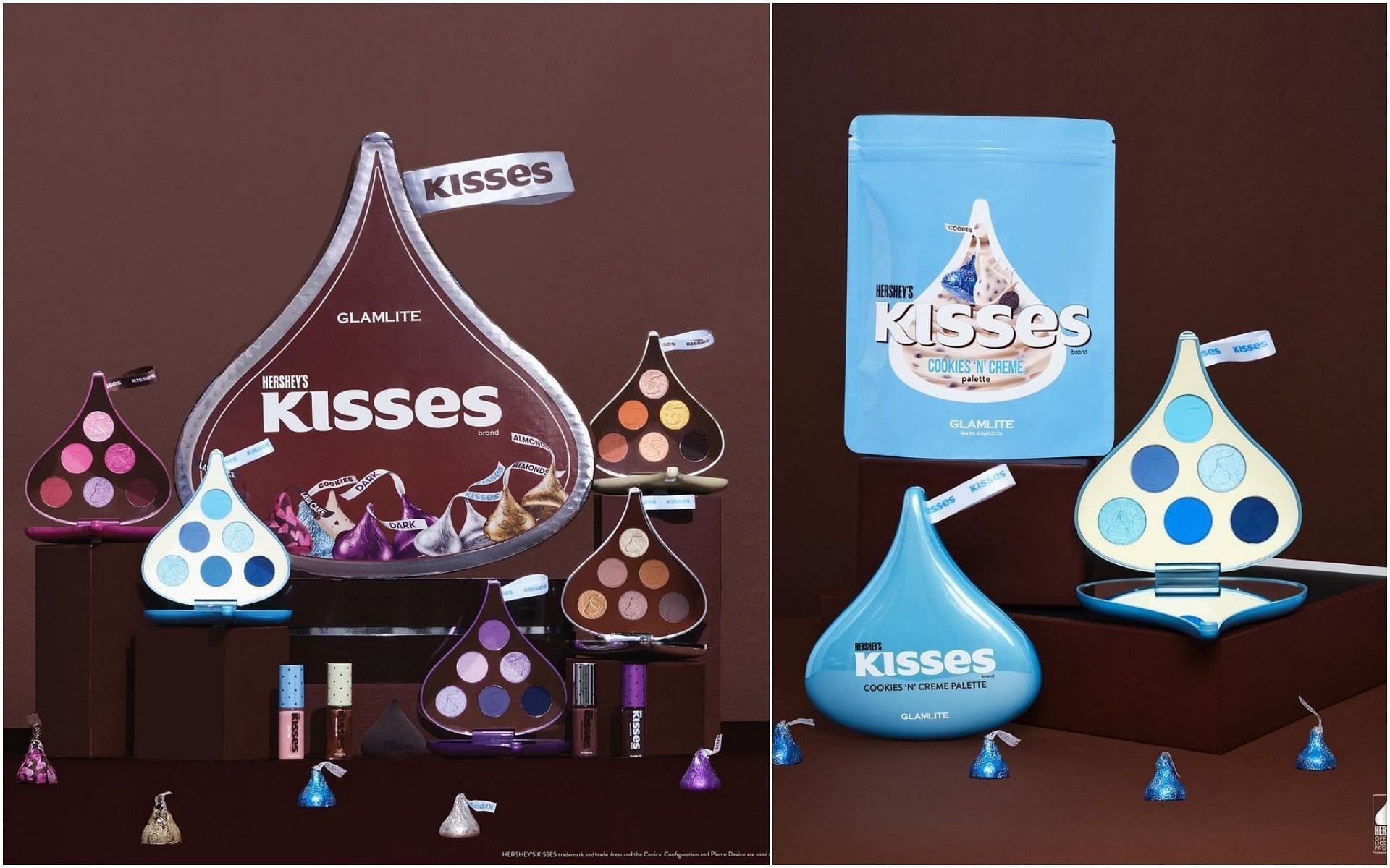 Make products that look and smell like Hersey&#039;s Kisses (Image via Glamlite/Instagram)