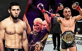 Islam Makhachev ties with Charles Oliveira and Alexander Volkanovski for second-longest active UFC win streak