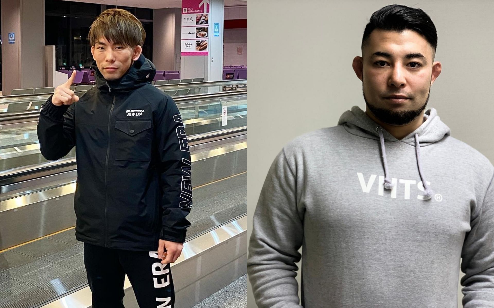 Yosuke Saruta dropped from Bad Blood due to COVID-19 protocols, Ken Hasegawa also out due to injury. [Photos: Yosuke Saruta, Ken Hasegawa on Instagram]