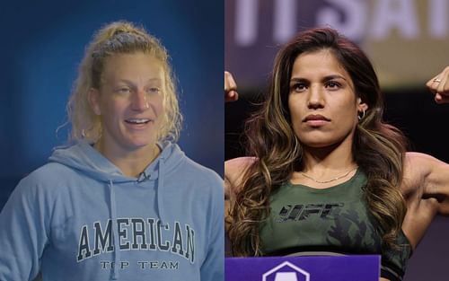 Kayla Harrison(left) via YouTube/ ESPN MMA; Julianna Pena(right)