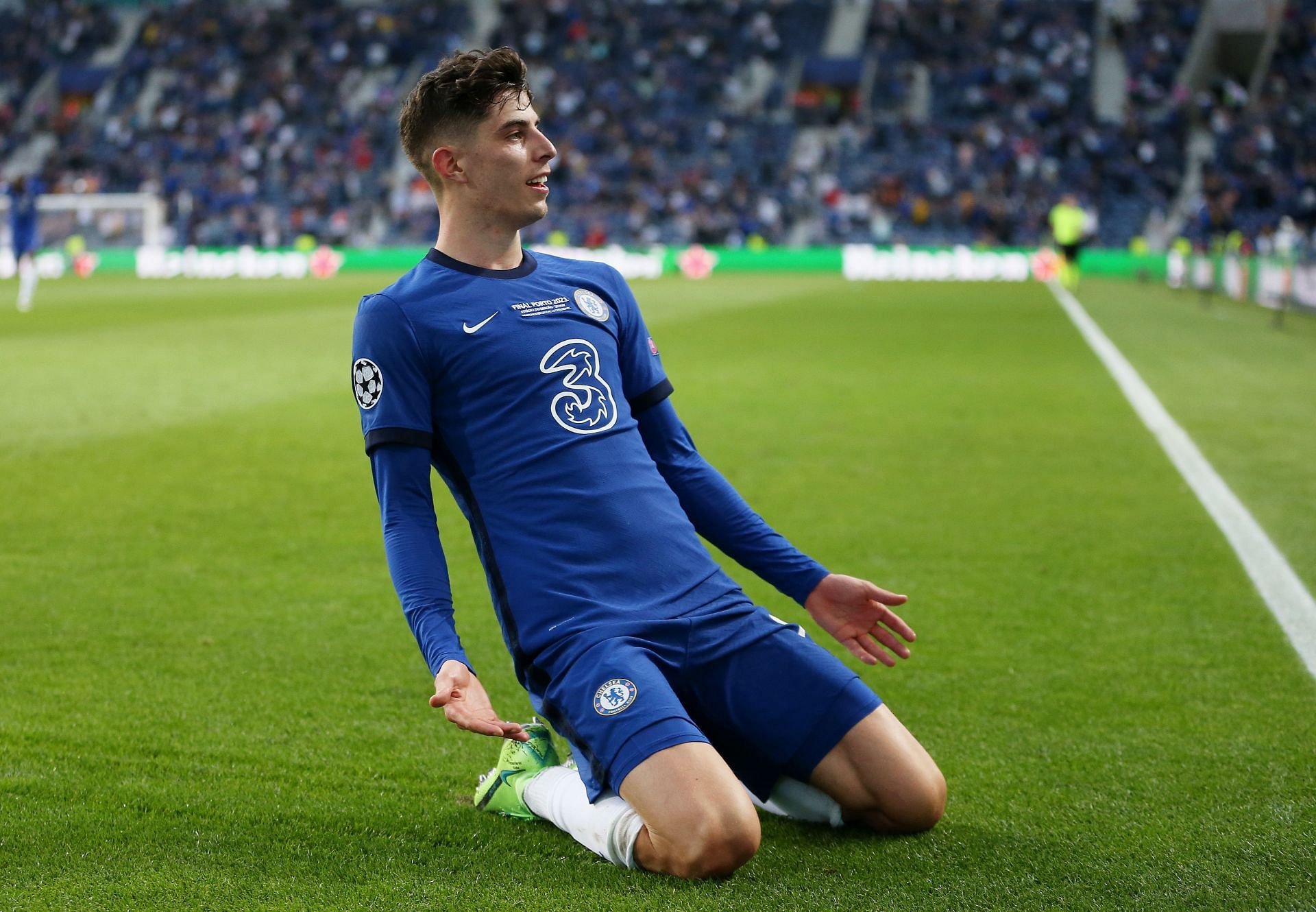 Havertz in action for the Blues