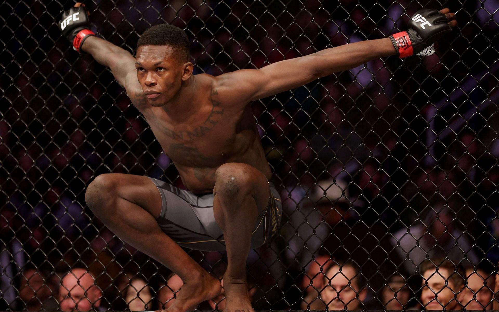 Reigning middleweight champ Israel Adesanya