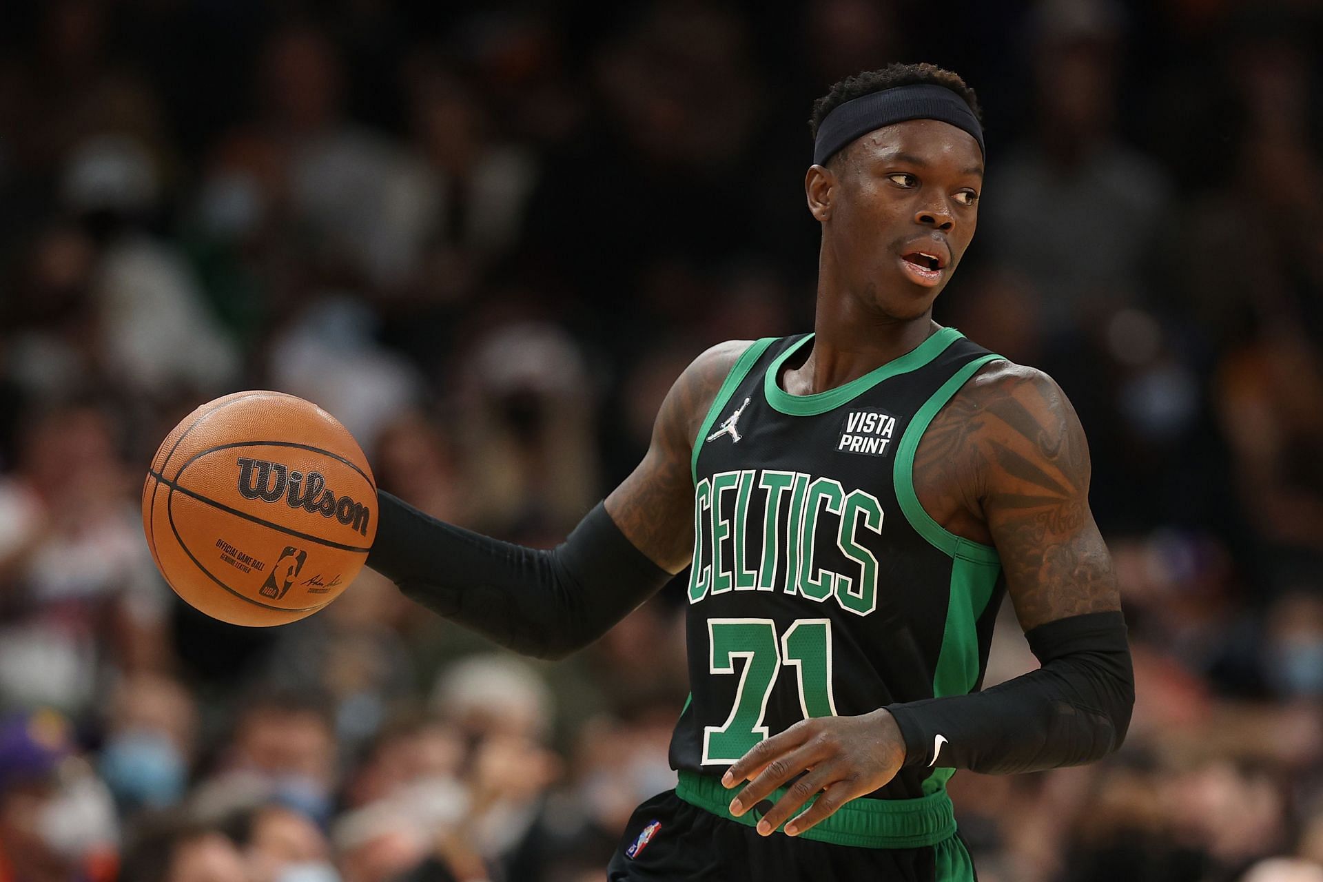 Dennis Schroder has played a supporting role for the Boston Celtics