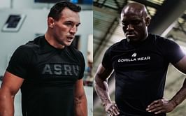 Michael Chandler reacts to video of him grappling with Kamaru Usman - "Nothing like flowing with my dude"