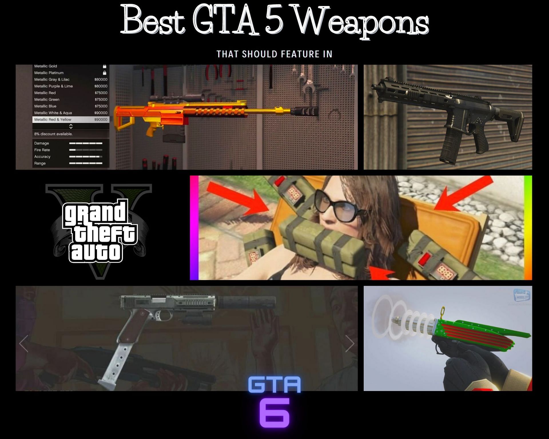 GTA 6 must add these weapons from GTA 5 [Image via Sportskeeda]