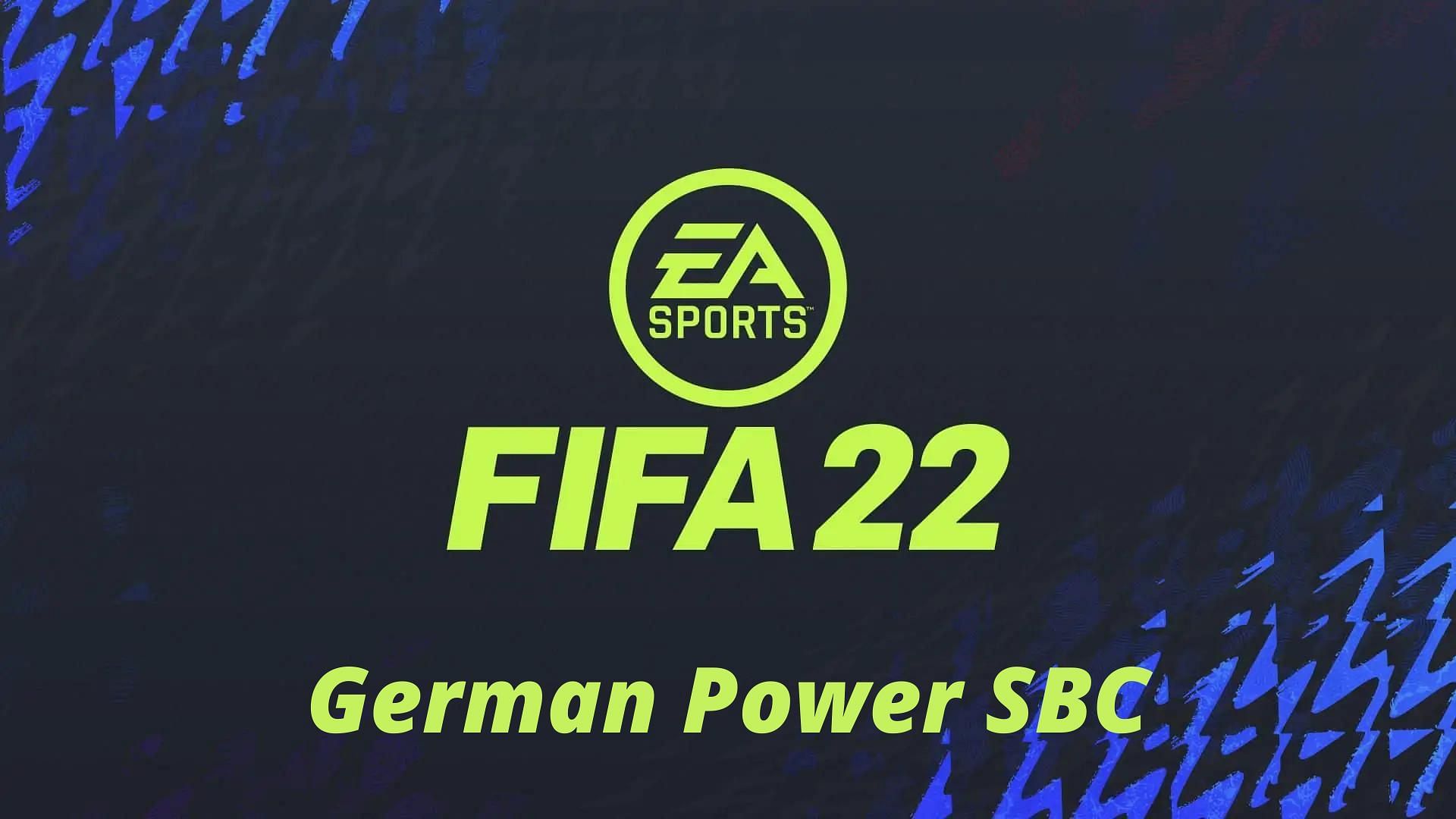 German Power SBC is now live in FIFA 22 (Image via Sportskeeda)