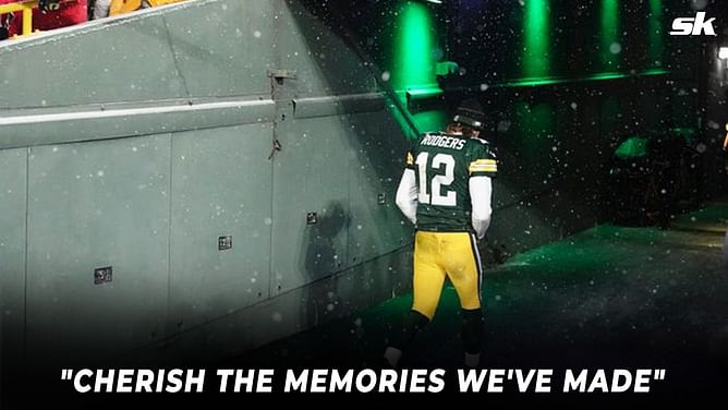 "Cherish the memories we've made" - Aaron Rodgers shares cryptic post on social media regarding his NFL future