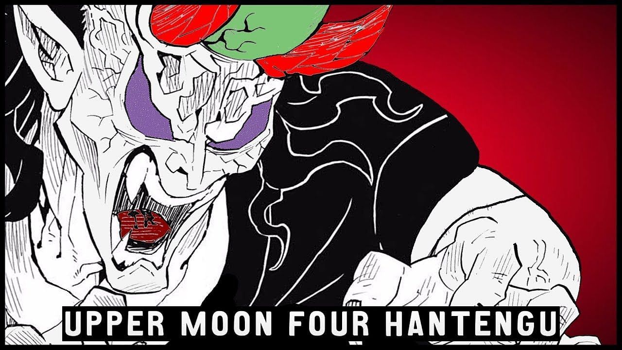 Hantengu as seen in the series&#039; manga (Image via YouTube user Fang Strizer)