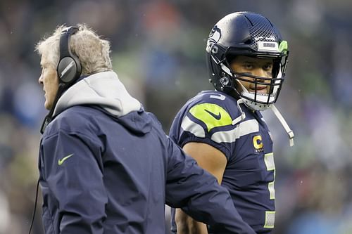 Seahawks' QB and HC: Russell WIlson and Pete Carroll