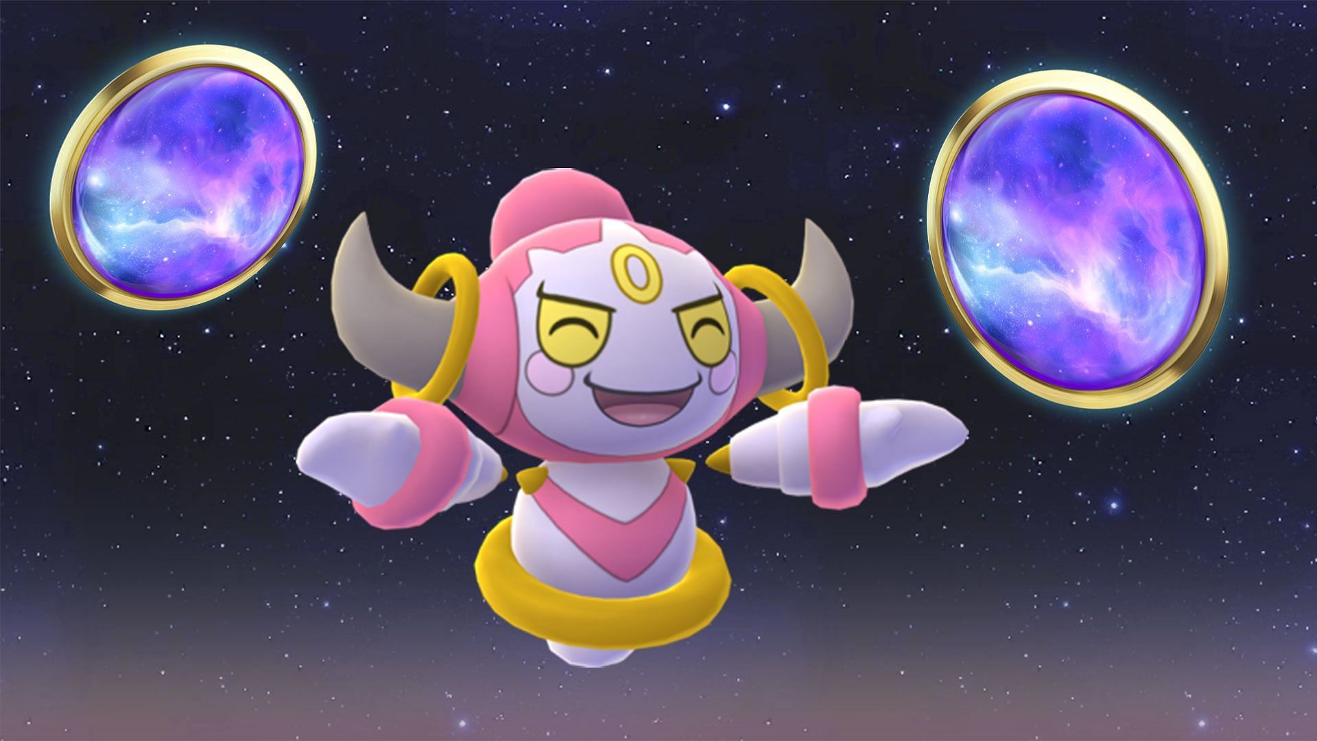 Hoopa is known for transporting Pokemon through portals (Image via Niantic)