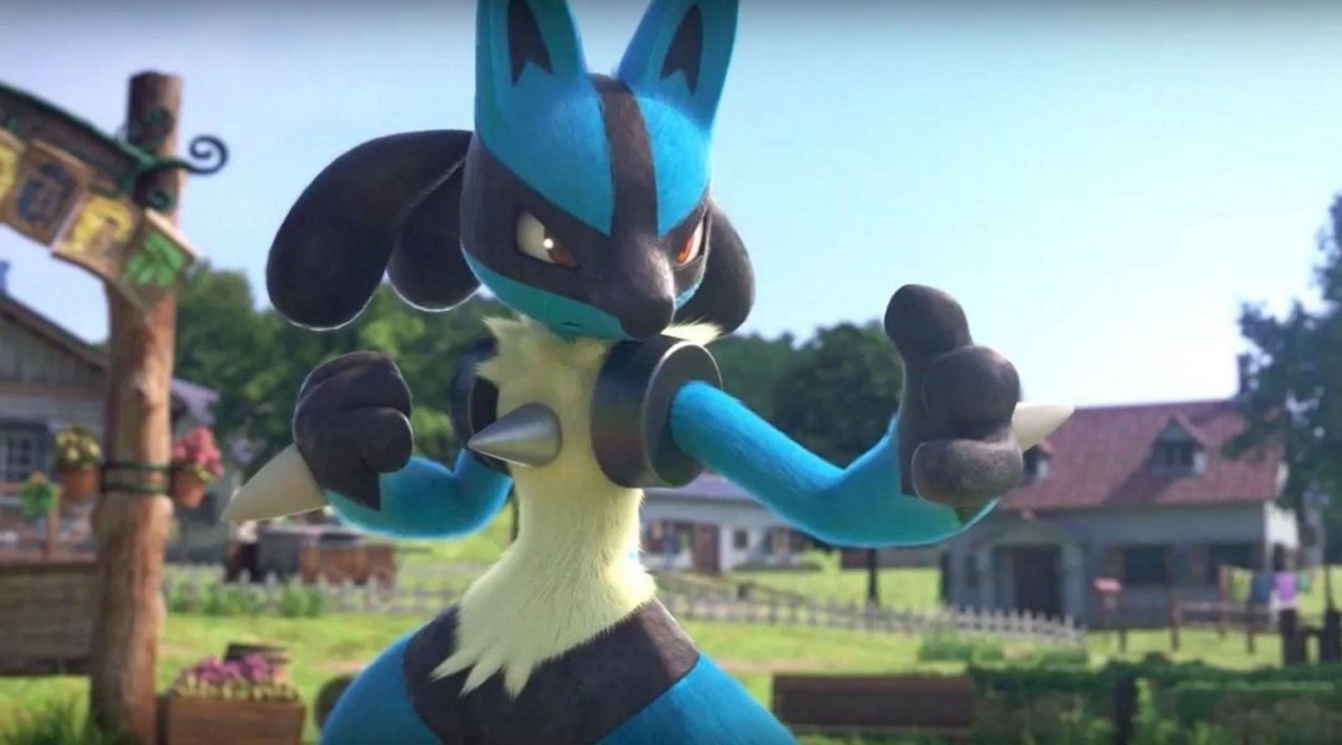 Powerful Fighting-type Pokemon like Lucario can dispatch Lickitung quickly (Image via Nintendo)