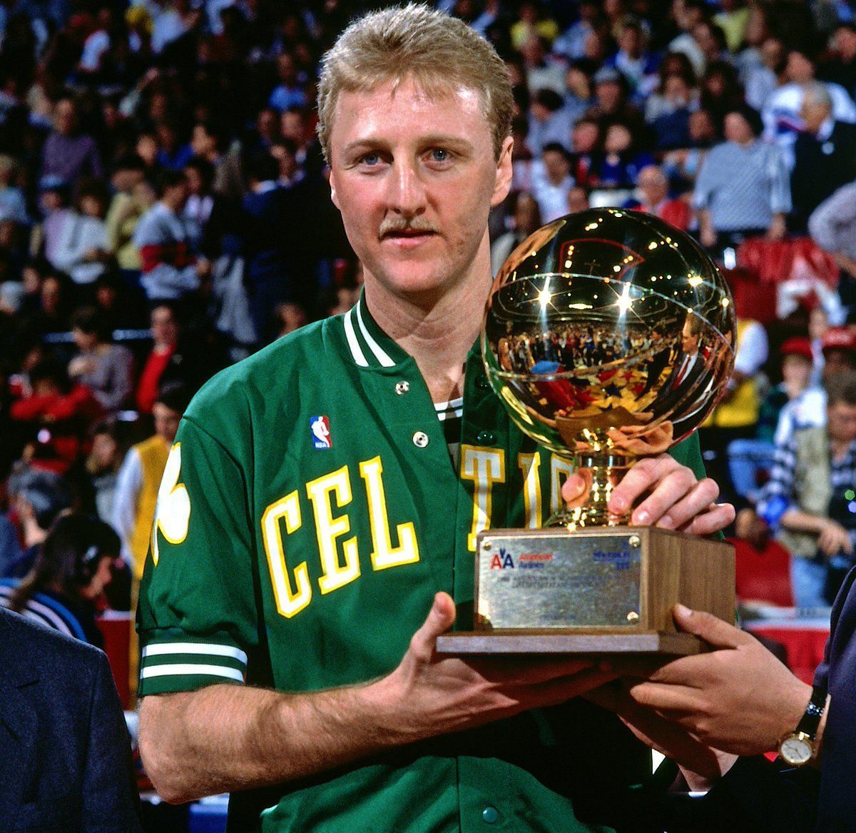 Larry Bird dominated the first three NBA Three-Point Shootouts. [Photo: Twitter]