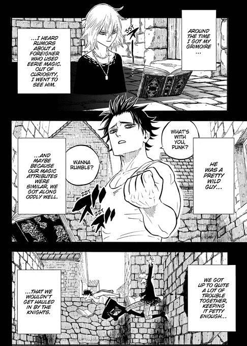 The interwoven pasts of Yami Sukehiro and Nacht Faust in Black Clover