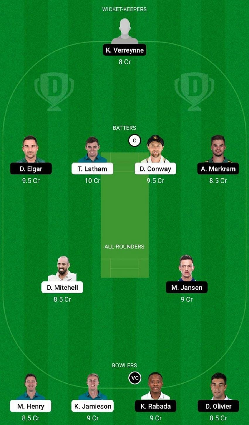 NZ vs SA Dream11 Fantasy Tip #2