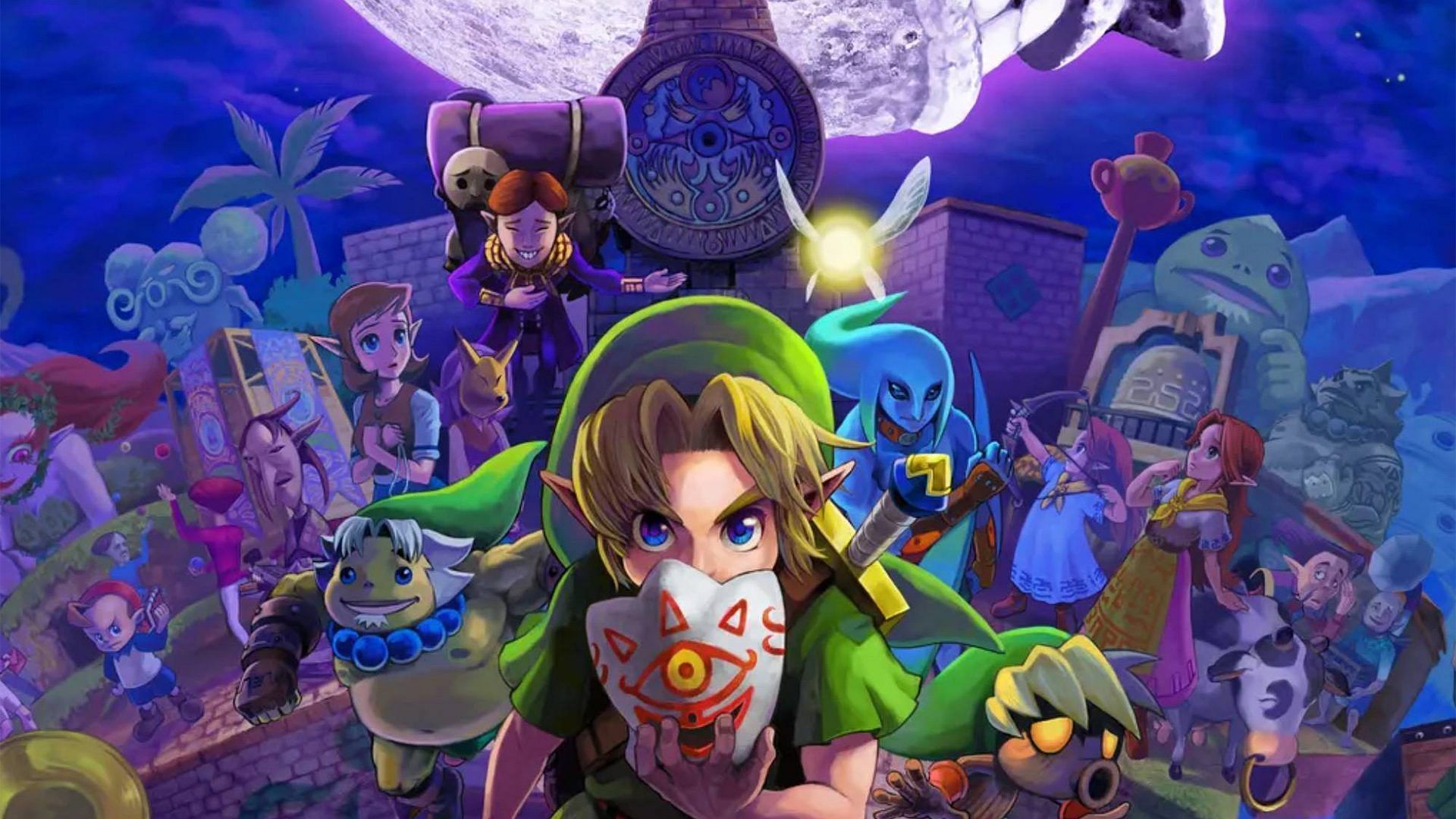 The Legends of Zelda: Majora&#039;s Mask is the newest arrival to Nintendo Switch Online (Image via Nintendo)